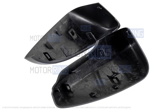 Накладки зеркал образца от 2014 года в цвете Млечный путь (606) под повторители поворотников для Лада Гранта, Гранта FL