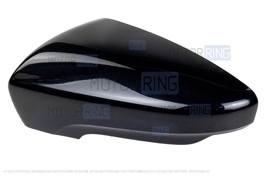 Накладка левого зеркала образца от 2014 года в цвете Млечный путь (606) под повторитель поворотника для Лада Гранта, Гранта FL_1