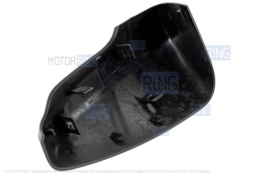 Накладка правого зеркала образца от 2014 года в цвете Млечный путь (606) под повторитель поворотника для Лада Гранта, Гранта FL