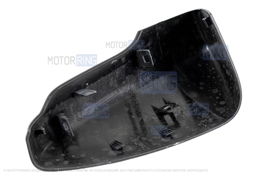 Накладка правого зеркала образца от 2014 года в цвете Борнео (633) под повторитель поворотника для Лада Гранта, Гранта FL