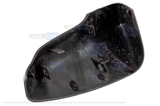 Накладка правого зеркала образца от 2014 года в цвете Портвейн (192) под повторитель поворотника для Лада Гранта, Гранта FL