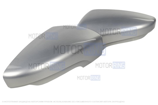 Накладки зеркал образца от 2014 года в цвете Рислинг (610) под повторители поворотников для Лада Гранта, Гранта FL_1
