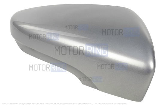 Накладка правого зеркала образца от 2014 года в цвете Рислинг (610) под повторитель поворотника для Лада Гранта, Гранта FL