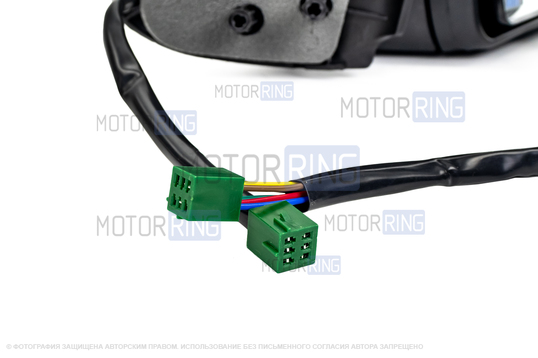 Боковые электрозеркала АТП Лифтбек с обогревом и повторителями поворотников, окрашенные в цвет кузова для Лада Гранта, Гранта FL, Калина, Калина 2, Датсун