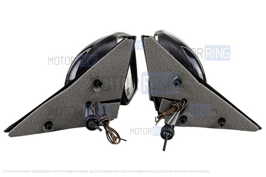 Механические боковые зеркала АТП нового образца с повторителями поворотников для Лада Приора