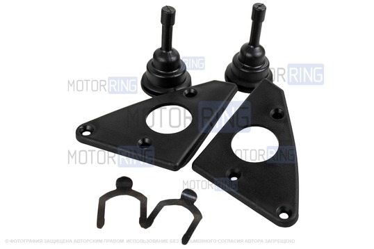 Боковые механические зеркала АТП в стиле Гранты с повторителями поворотников, адаптированные для ВАЗ 2108-21099, 2113-2115