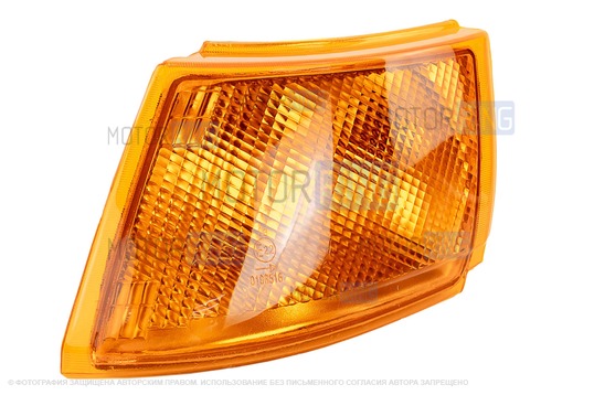 Поворотник левый оранжевый (желтый) ML под оптику Киржач для ВАЗ 2110-2112