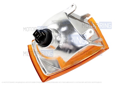 Поворотник правый оранжевый (желтый) ML под оптику Киржач для ВАЗ 2110-2112