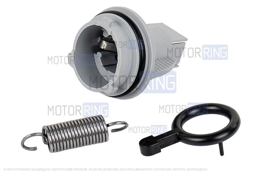 Поворотник левый тонированный (черный) ML под оптику Bosch для ВАЗ 2113-2115