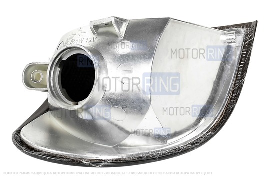 Поворотник левый тонированный (черный) ML под оптику Bosch для ВАЗ 2113-2115