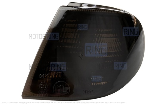 Поворотник левый тонированный (черный) ML под оптику Bosch для ВАЗ 2113-2115