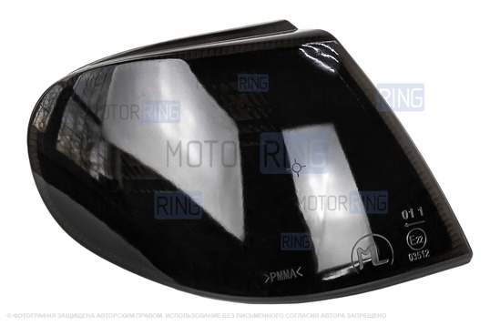 Поворотник правый тонированный (черный) ML под оптику Bosch для ВАЗ 2113-2115