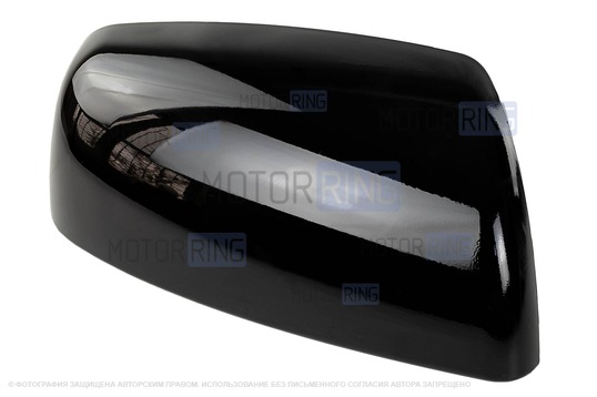 Накладка правого зеркала образца 21704 в цвете Пантера (672) под повторитель поворотника для Лада Приора_1