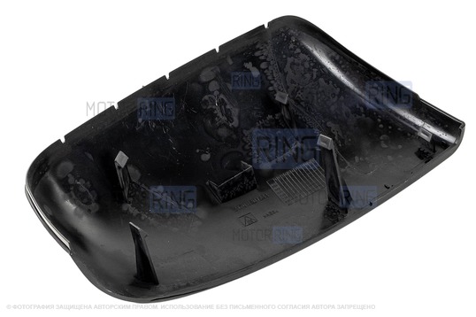 Накладка левого зеркала образца 21704 в цвете Пантера (672) под повторитель поворотника для Лада Приора