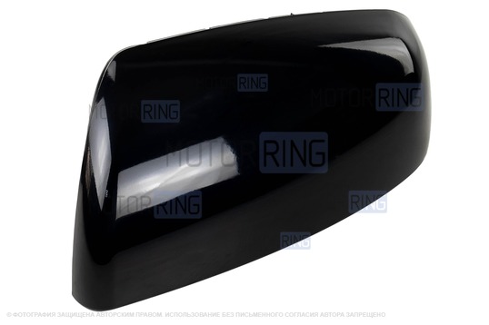 Накладка левого зеркала образца 21704 в цвете Космос (665) под повторитель поворотника для Лада Приора