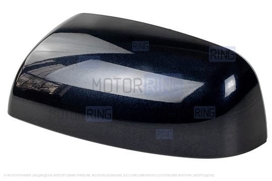 Накладка левого зеркала образца 21704 в цвете Млечный путь (606) под повторитель поворотника для Лада Приора