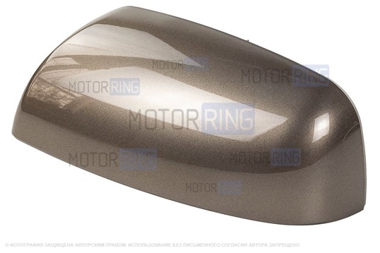 Накладка левого зеркала образца 21704 в цвете Кориандр (790) под повторитель поворотника для Лада Приора