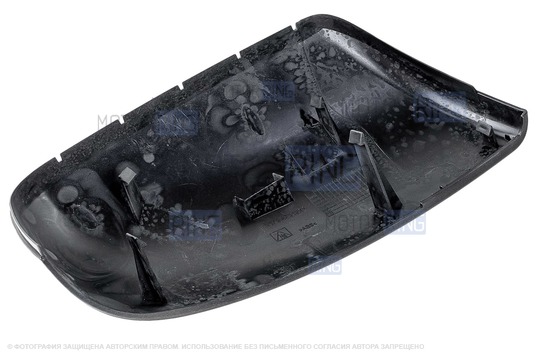 Накладка левого зеркала образца 21704 в цвете Кориандр (790) под повторитель поворотника для Лада Приора