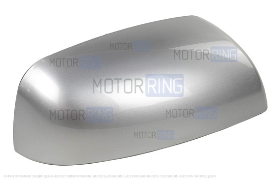 Накладка правого зеркала образца 21704 в цвете Снежная королева (690) под повторитель поворотника для Лада Приора_1