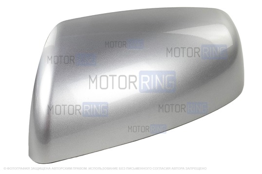 Накладка левого зеркала образца 21704 в цвете Снежная королева (690) под повторитель поворотника для Лада Приора_1