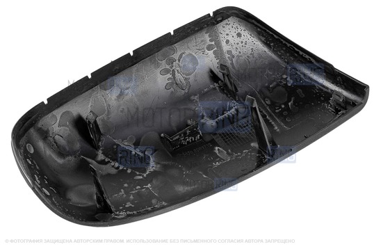 Накладка левого зеркала образца 21704 в цвете Снежная королева (690) под повторитель поворотника для Лада Приора