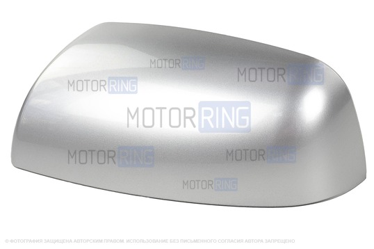 Накладка левого зеркала образца 21704 в цвете Снежная королева (690) под повторитель поворотника для Лада Приора