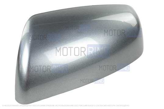 Накладка левого зеркала образца 21704 в цвете Кварц (630) под повторитель поворотника для Лада Приора