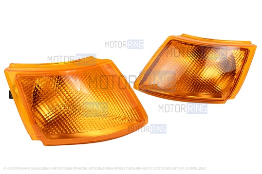 Оранжевые (желтые) поворотники ML под оптику Киржач для ВАЗ 2110-2112_1