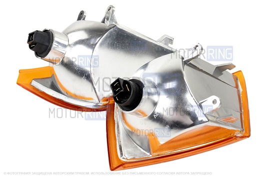 Оранжевые (желтые) поворотники ML под оптику Киржач для ВАЗ 2110-2112