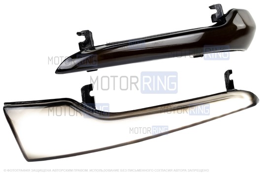 Динамические тонированные бело-желтые повторители поворота Мультиплазма в боковые зеркала образца от 2014 года для Лада Гранта, Гранта FL, Калина, Калина 2, Датсун_1