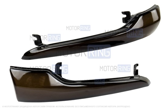 Динамические тонированные бело-желтые повторители поворота Мультиплазма в боковые зеркала образца от 2014 года для Лада Гранта, Гранта FL, Калина, Калина 2, Датсун