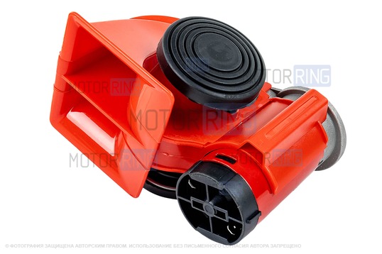 Автомобильные звуковые сигнали (улитка 2шт) с компрессором