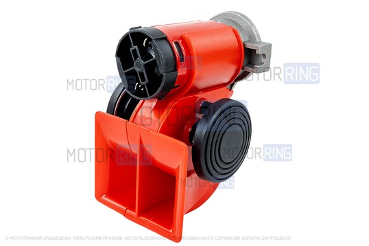 Автомобильные звуковые сигнали (улитка 2шт) с компрессором