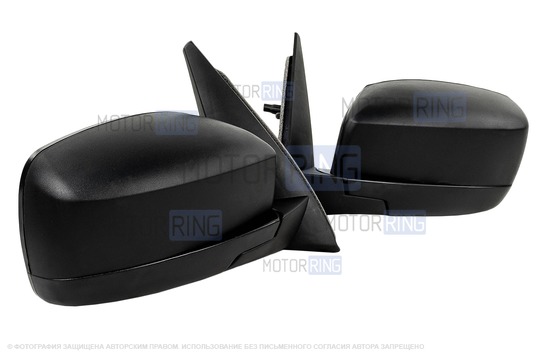 Боковые электрозеркала АТП (образца 2012 года) с обогревом для Шевроле Нива, Лада Нива Тревел_1