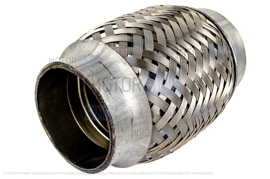 Виброкомпенсатор (гофра глушителя) Sal-Man двухслойный 45х100