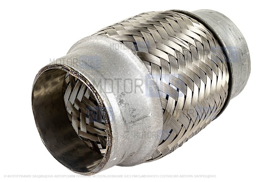 Виброкомпенсатор (гофра глушителя) Sal-Man трехслойный 45х100_1