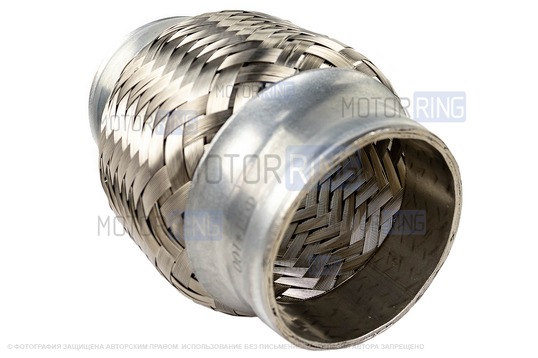 Виброкомпенсатор (гофра глушителя) Sal-Man трехслойный 50х100