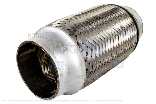 Виброкомпенсатор (гофра глушителя) Sal-Man трехслойный 50х150_1