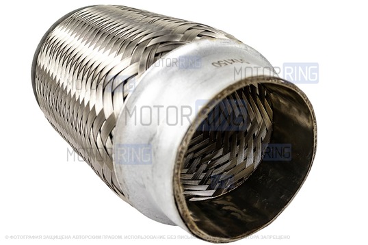 Виброкомпенсатор (гофра глушителя) Sal-Man трехслойный 50х150