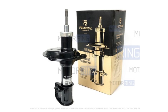 Стойка передней подвески Federal Reserve 1118 правая под конусообразные пружины для Лада Калина_1