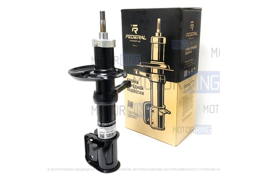 Стойка передней подвески масляная правая Federal Reserve для Лада Приора_1