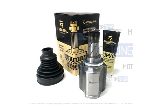 Внутренний правый шарнир привода колеса Federal Reserve под КПП JR5 для Лада Икс Рей_1