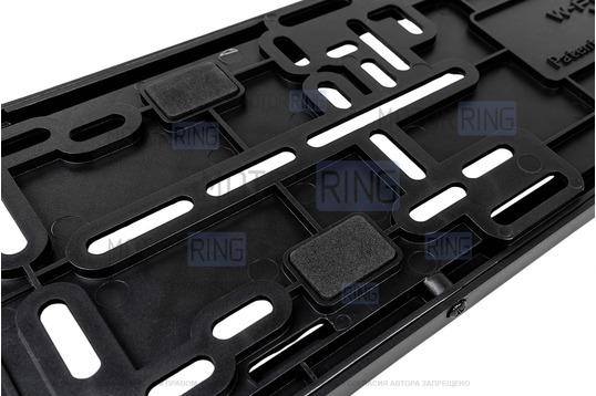 Универсальные пластиковые рамки госномеров W-Power (2шт)