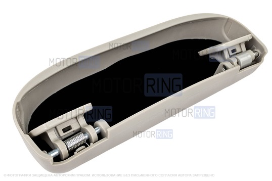 Универсальный боковой серо-бежевый очечник