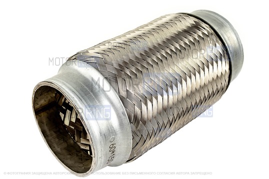 Виброкомпенсатор (гофра глушителя) Sal-Man трехслойный 60х150