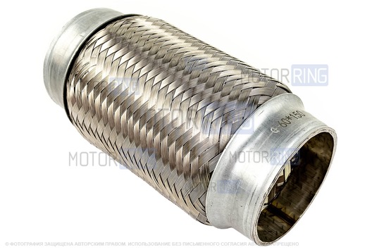 Виброкомпенсатор (гофра глушителя) Sal-Man трехслойный 60х150