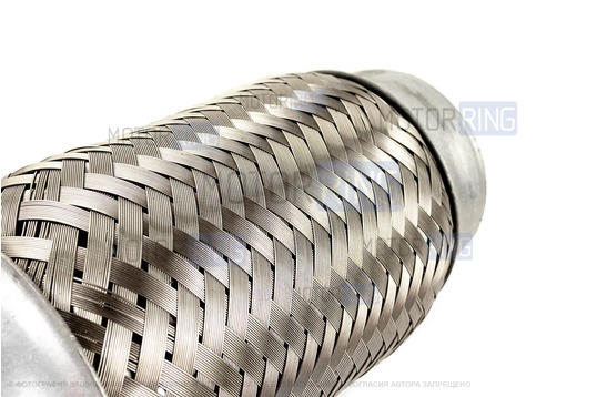 Виброкомпенсатор (гофра глушителя) Sal-Man трехслойный 55х150