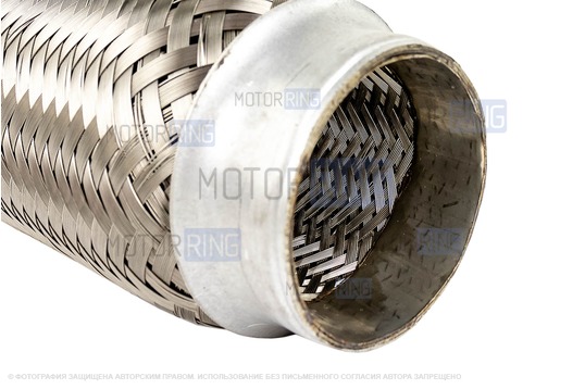 Виброкомпенсатор (гофра глушителя) Sal-Man трехслойный 55х150