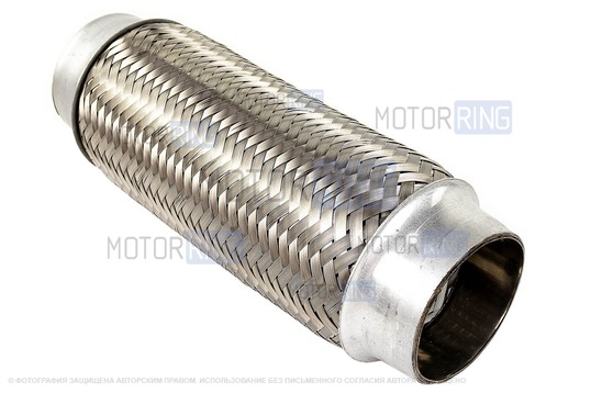 Виброкомпенсатор (гофра глушителя) Sal-Man трехслойный 50х200