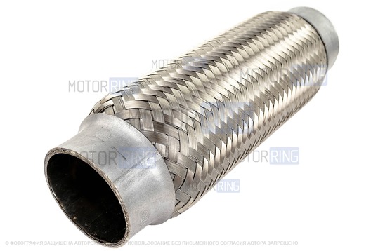 Виброкомпенсатор (гофра глушителя) Sal-Man двухслойный 45х200_1